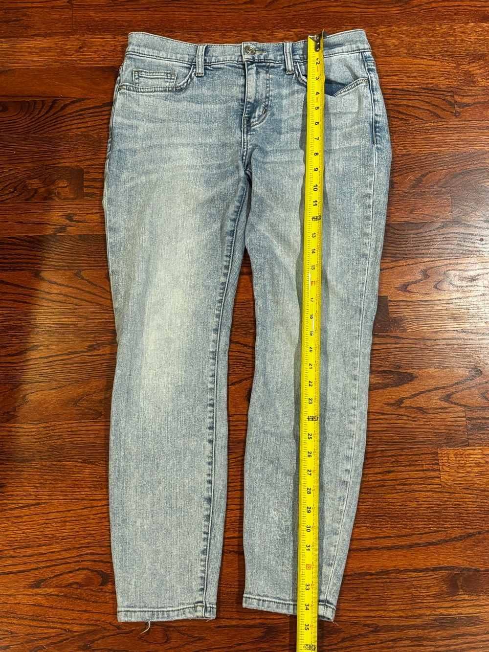 Current/Elliott The Stiletto Light Wash Skinny Jeans Size 28 - Picture 9 of 9